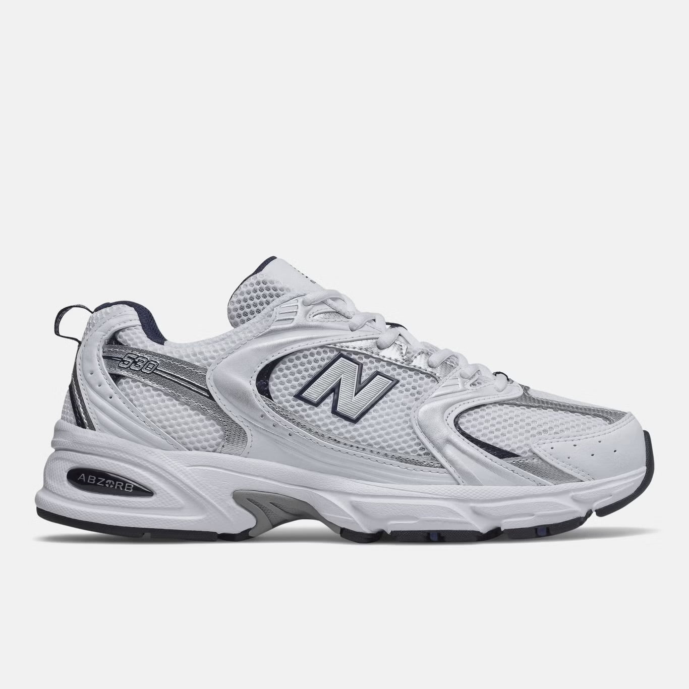 New Balance MR530 - White with Natural Indigo
